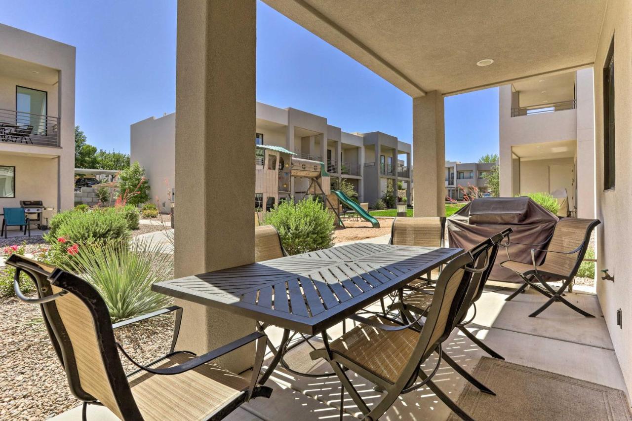 Sunny Resort Townhome And Balcony And Pool Access เซนต์ จอร์จ ภายนอก รูปภาพ